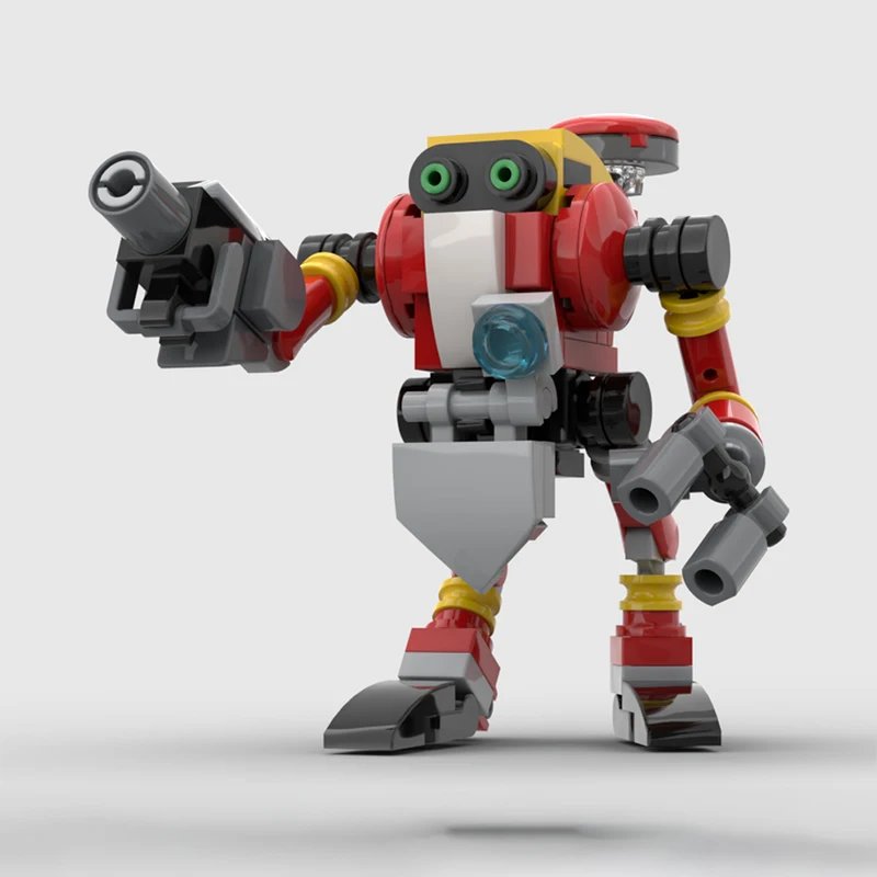 410 pz MOC E100 Serie Robot Sonizi Building Blocks Abilità pratica Fai da te Assemblare idea creativa Regalo giocattolo di Natale