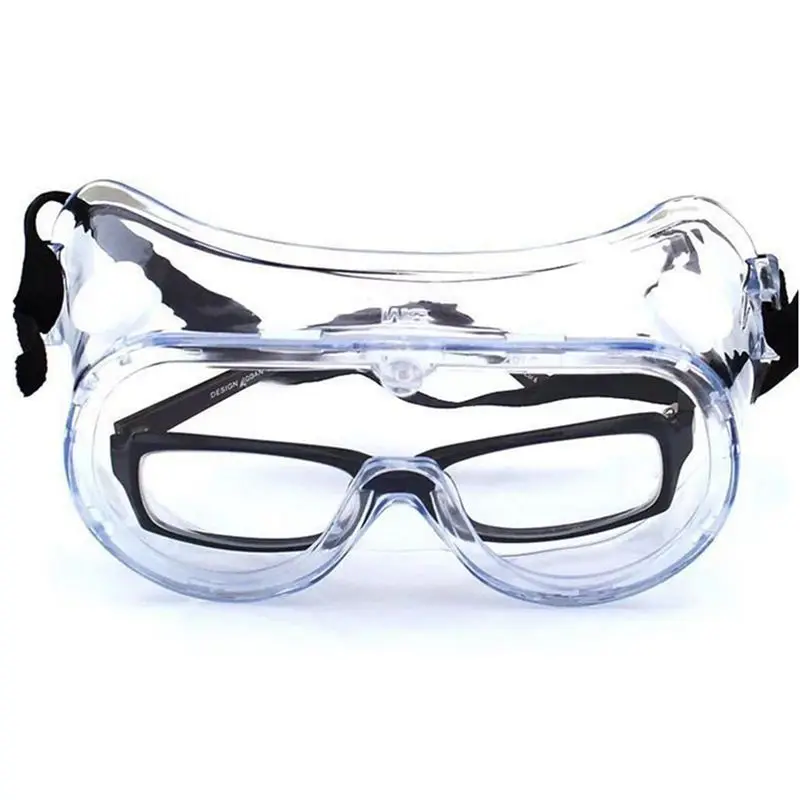 Multifunction 1621 Glasses Goggle Anti-Impact PC Chemical Splash ANSI Z87 Standard Safety Personal Protection UV Protective Fact