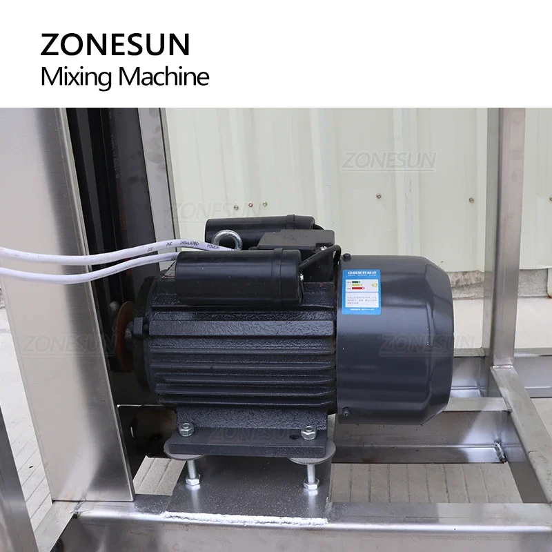 ZONESUN ZS-BM200 Powder Granule Mixing Machine Dry Soft Flour Grain Large Capacity Tank Equipment Production Manufacture Factory