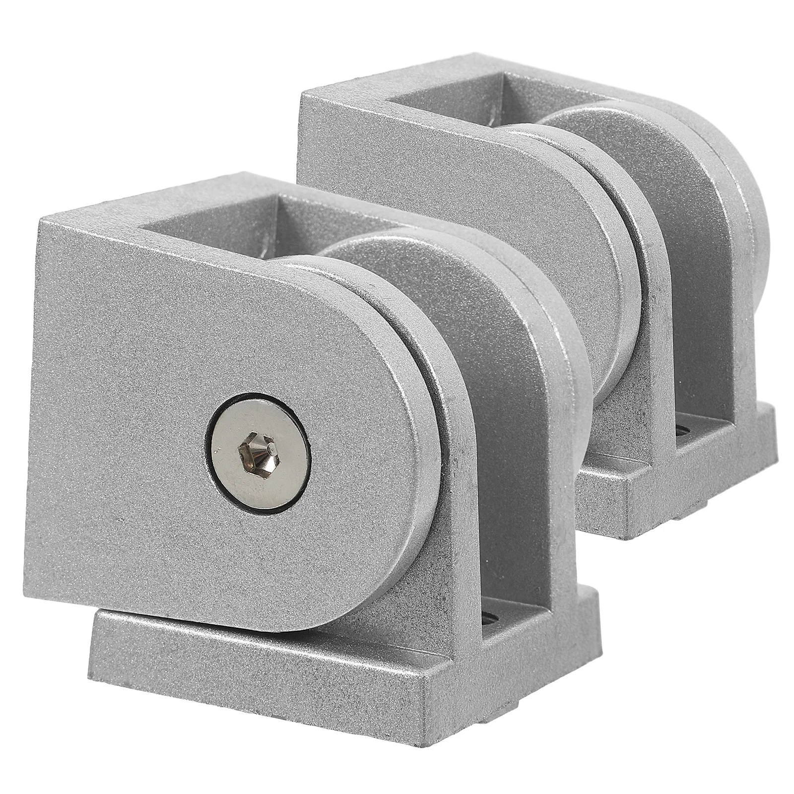 Bisagras de puerta ajustables de aleación de Zinc, herrajes para armario de alta resistencia, cualquier ángulo, uso interior y exterior, ajustador de bisagra de puerta, 2 uds.