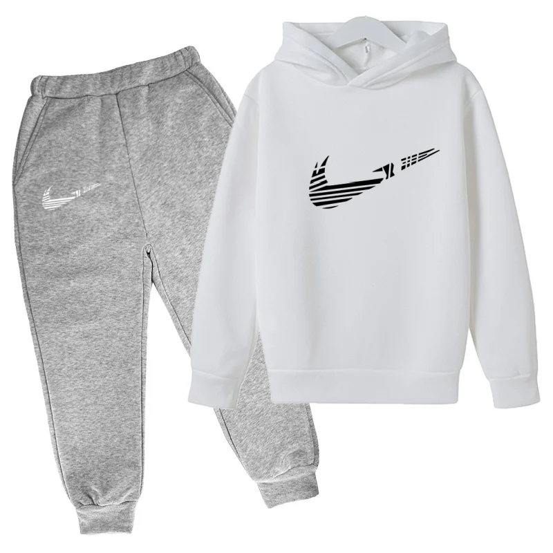 Limited 2026 Winter Luxury Oversized Pullover Hoodie Sets Fleece Men Women Hooded Tracksuit Sweatshirt Sweatpants 2 Piece Set view 4