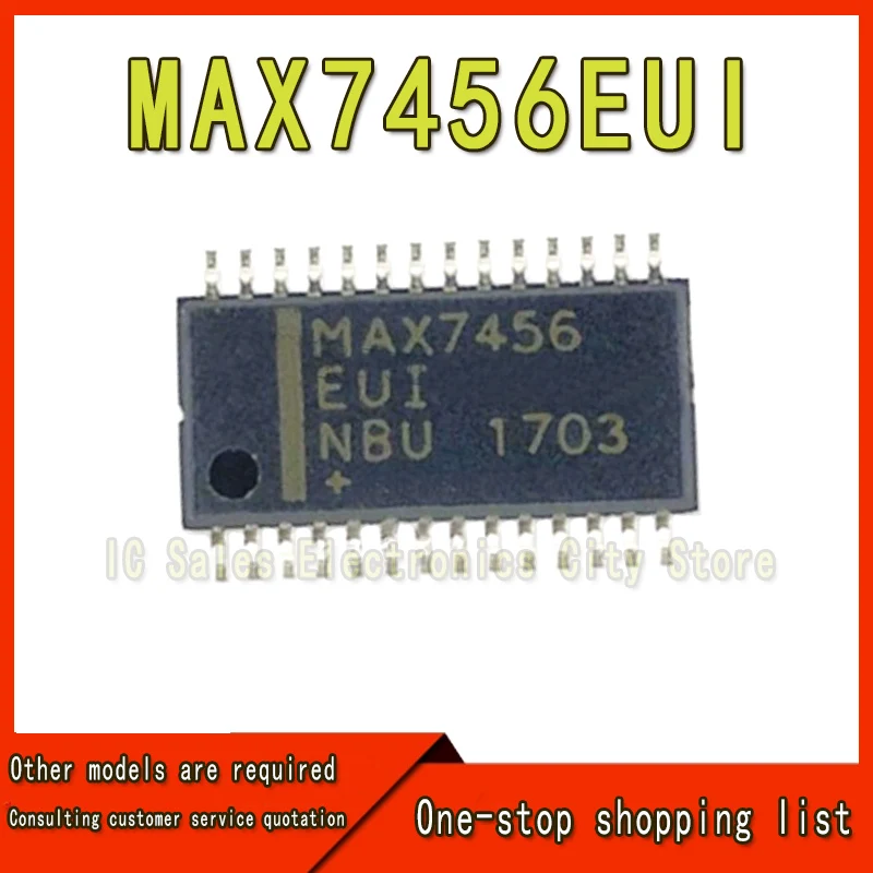 (5 stuk) 100% Nieuwe MAX7456 MAX7456EUI sop-28 Chipset