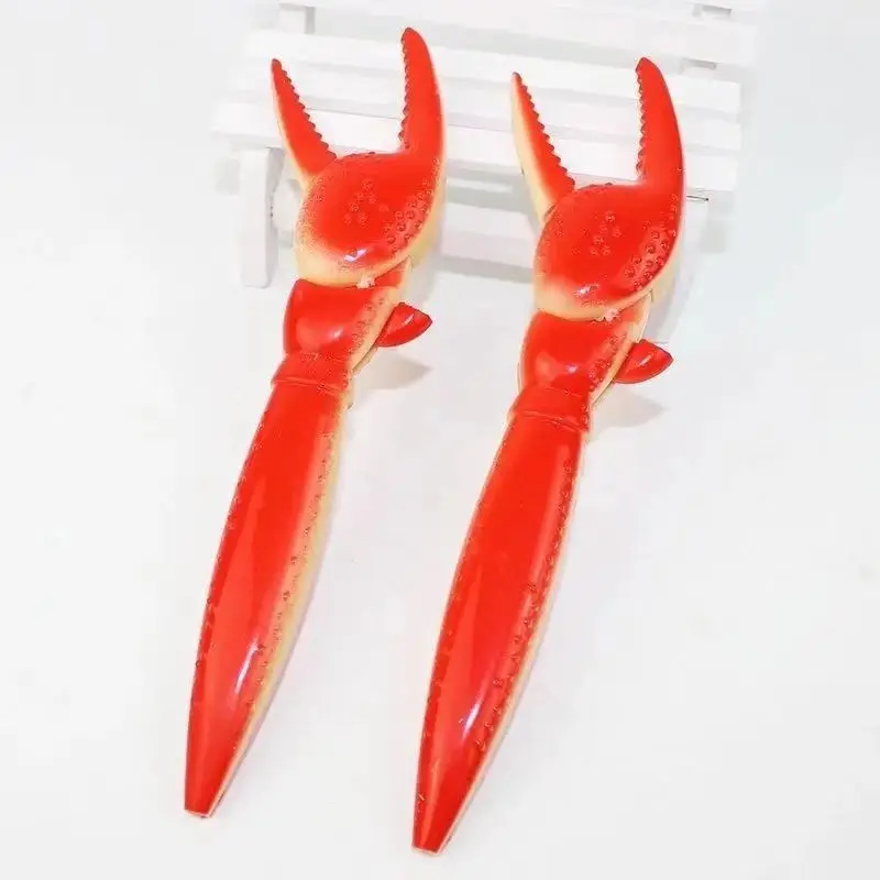 Imagem -02 - Neutro Lobster Claw Pen Neutro Claw Pen Personalidade Criativa Press Clamp Fun Signature Pen 10 Pcs