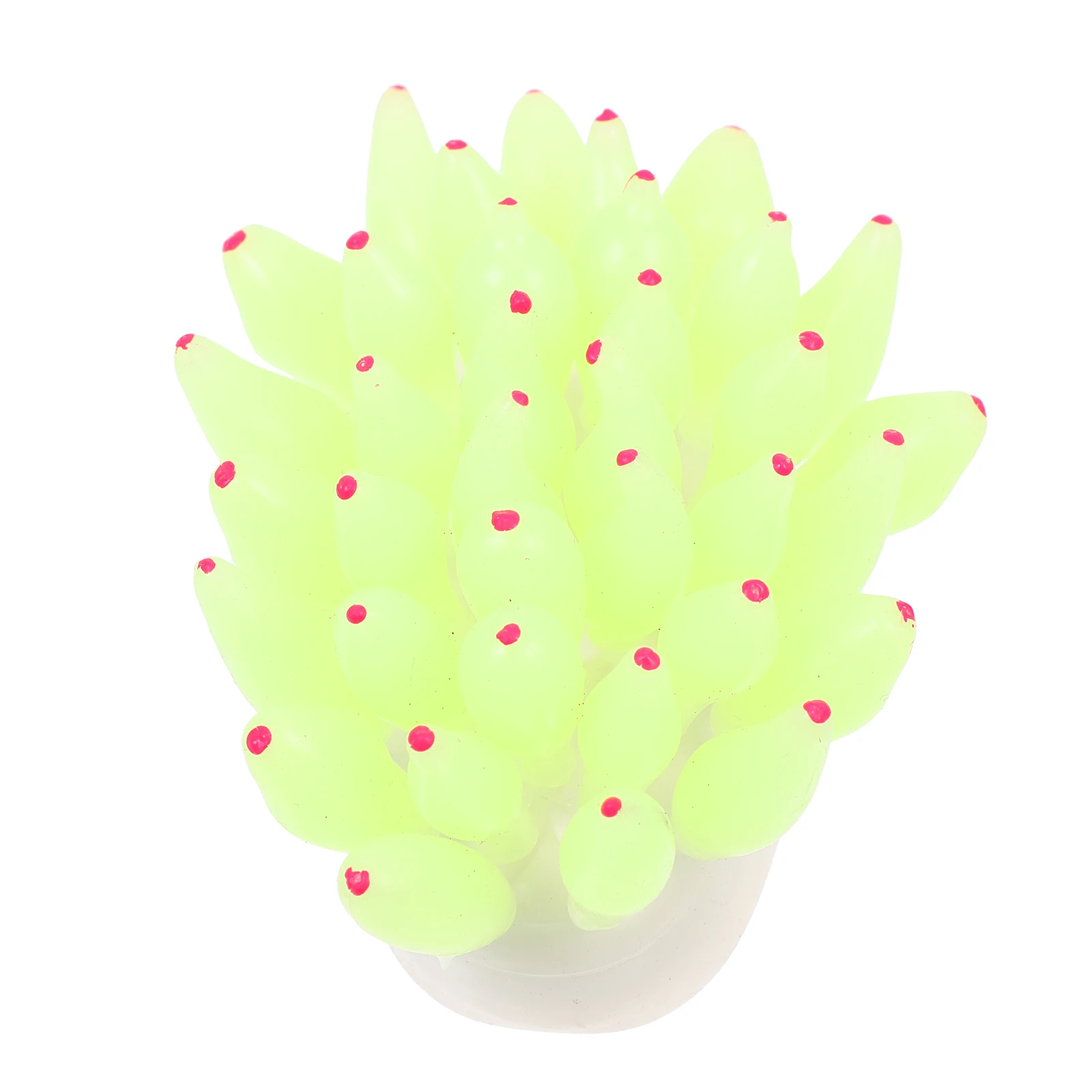 

Artificial Coral Aquarium Decoration Silicone Fake nament Fluorescent Home Simulation Fish Tank Decor Pet Supplies Lifelike