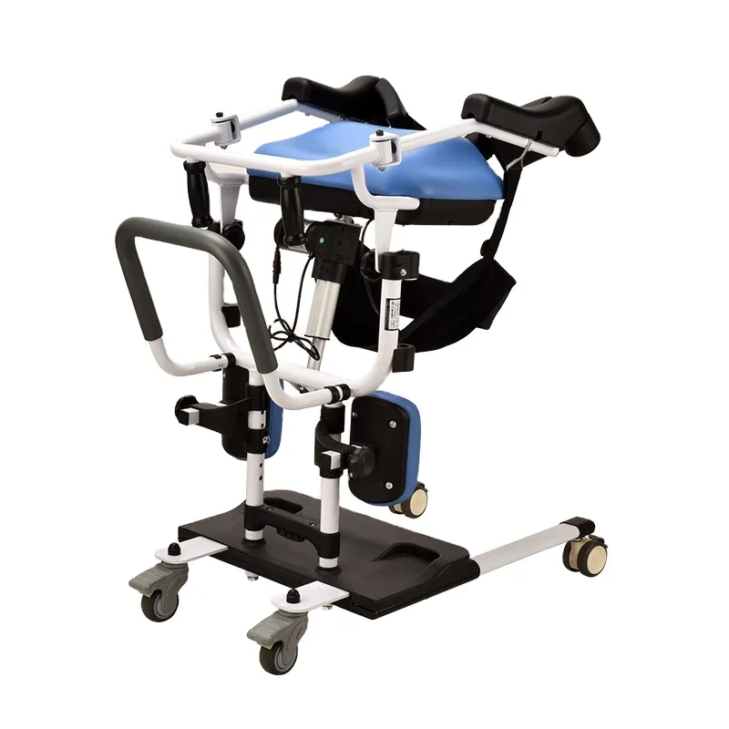 Health Equipment Multifunctional Paralyzed Patient Transfer Wheelchair Disabled Rollator Transport Chair