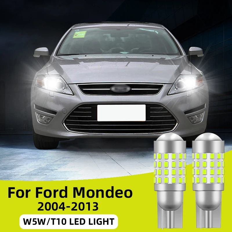 

2Pcs T10 W5W Car LED Bulbs for Ford Mondeo Zephyr from 2004-2013 side marker position Signal Lamp 12V 24V Clearance Lights