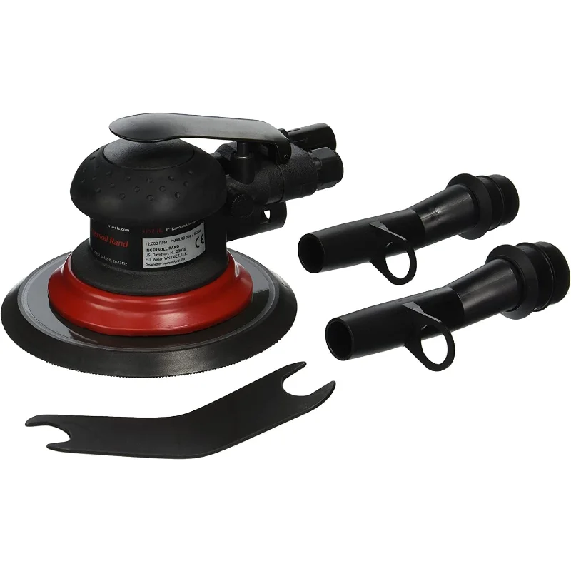 Ingersoll Rand 4152-HL Composite 6-Inch Orbital Palm Pneumatic Sander with Hook and Loop Pad