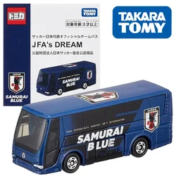 TAKARA TOMY Tomica JFA'S DREAM World Cup Japan National Football Team Bus Alloy Toys Motor Vehicle Diecast Metal Model Gifts