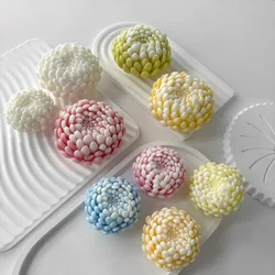 DIY Daisy Flower Aroma Candle Silicone Mold Floral Handmade Soap Plaster Chrysanthemum Ornament Molds Candle Making Supplies