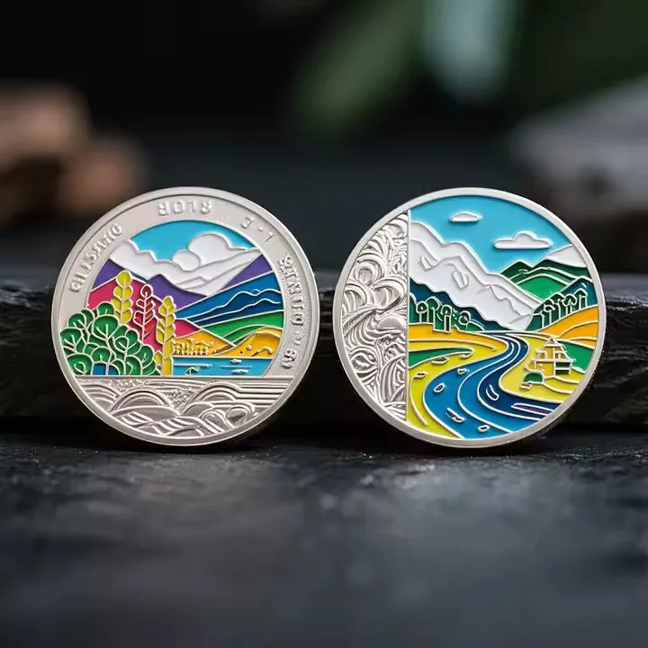 

Personalized Coin Maker Metal Double Sided Plating Soft Hard Enamel Commemorative Souvenir Custom Challenge Coin