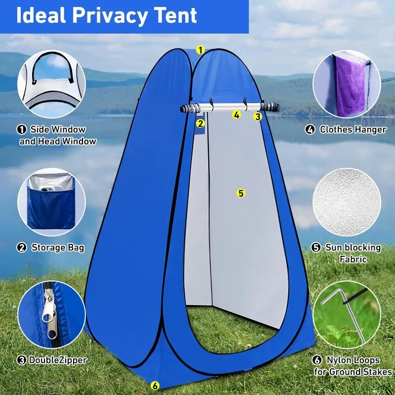 Pop-Up Shower Tent 5