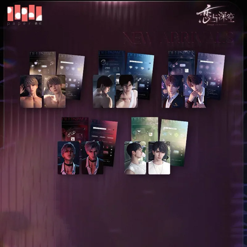 Sunsyea Love and Deepspace Official Merch Original XYQS Series Badge Acrylic Stand Qi Yu Li Shen Shen Xinghui