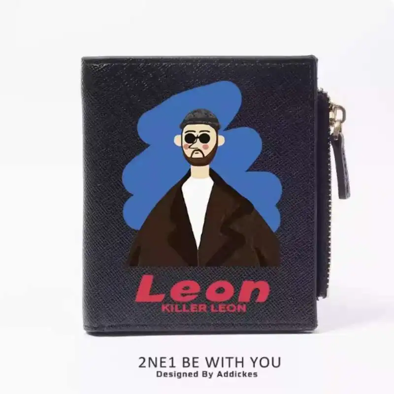أنيمي القاتل ليون الأزياء المحفظة بو محفظة بطاقة عملة سستة حقيبة المال تأثيري هدية B1731 أنيمي