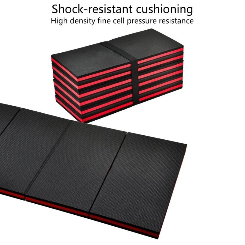 0xxd Reparador portátil Creepers Mat Mat Automotive Bat para fácil armazenamento e transporte para vários ambientes