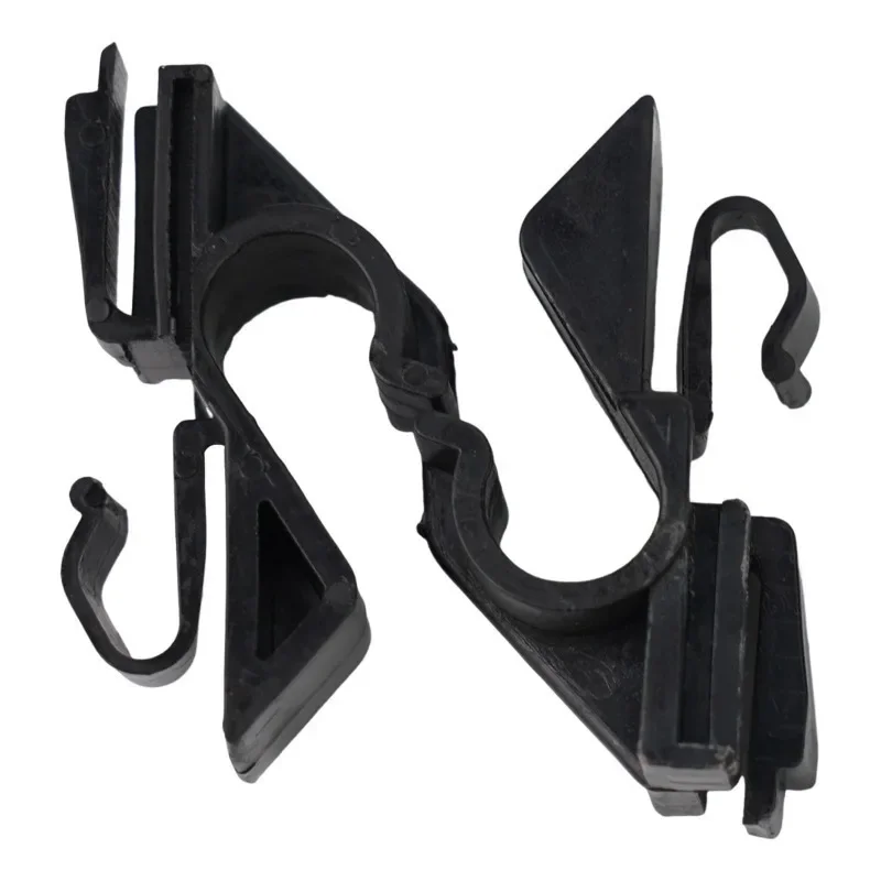 For Fiat Grande Punto Rear Parcel Shelf Clips Plastic Clamp Black Cramp 1 Pair 71719952 71719953