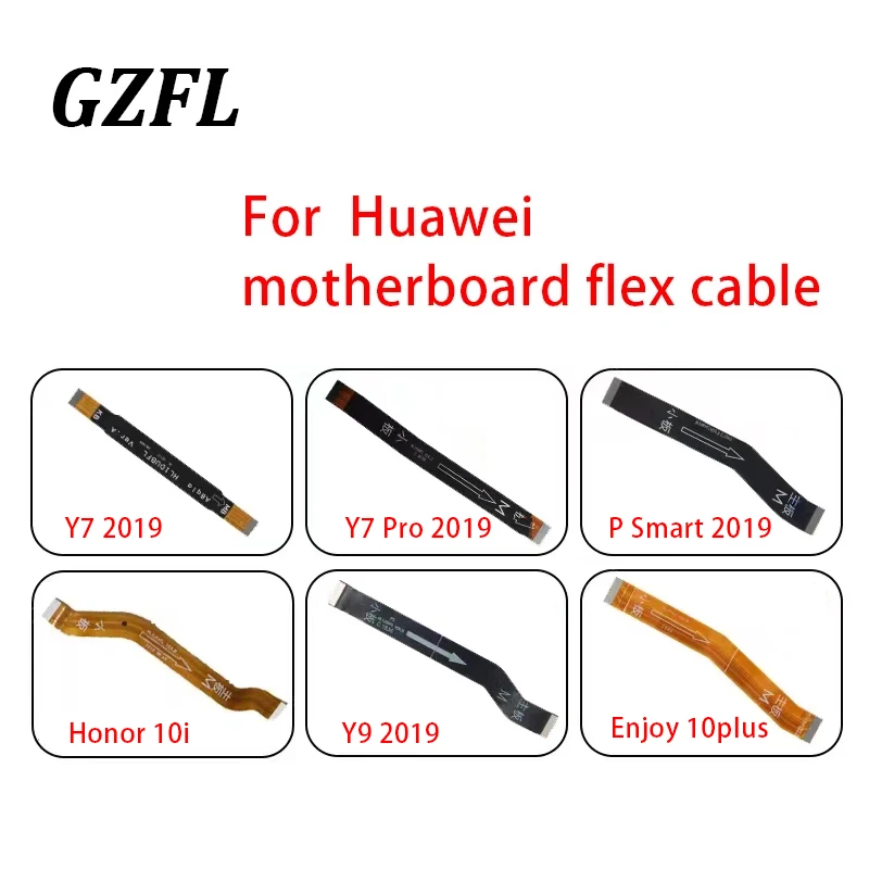 

USB Main Board Connector for Huawei, LCD Display, Flex Cable Repair Parts, Huawei Y7, Y7Pro, Y9 2019, P Smart 2019, Honor 10I