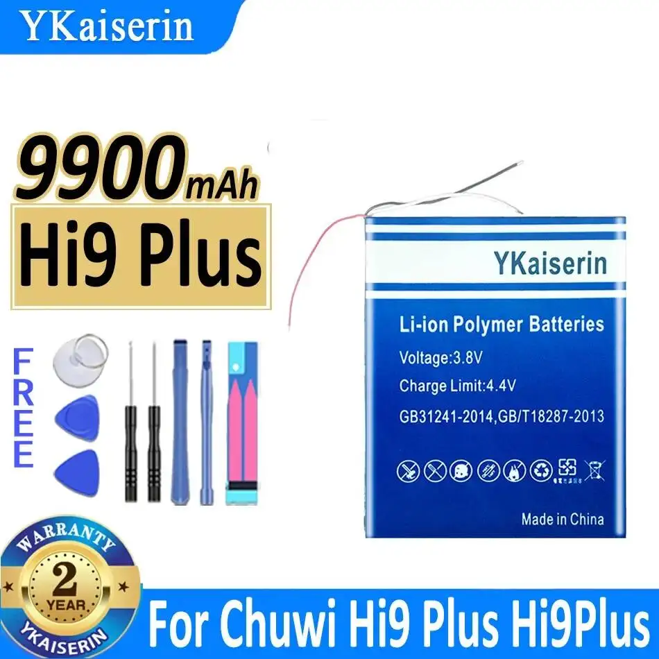 

For Chuwi Hi9 Plus Hi9Plus Tablet PC 3-Wire 3 Wires 9900mAh Tablet Battery Long Lasting