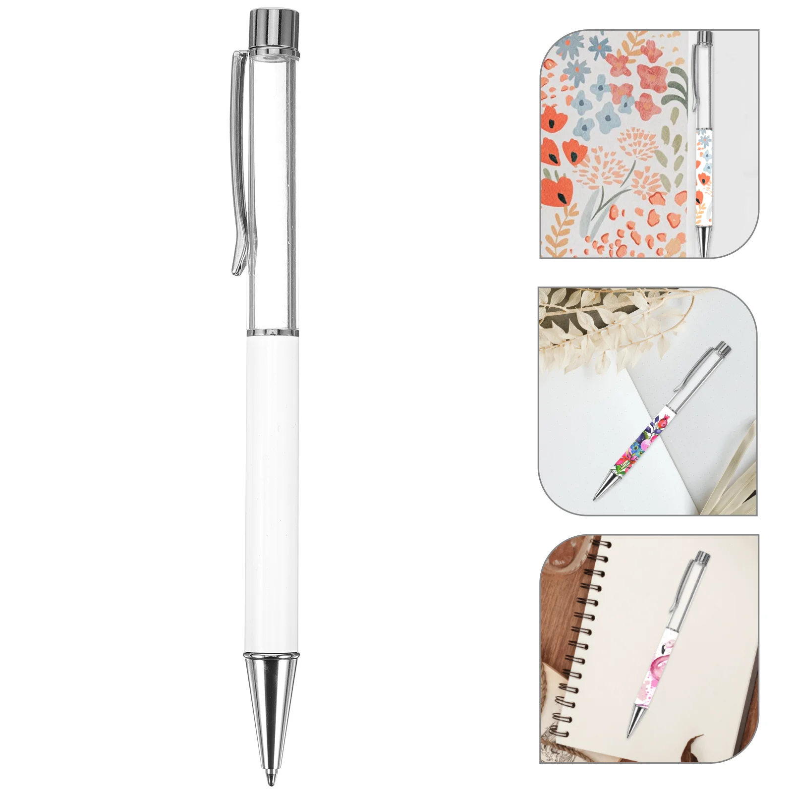 Thermal Transfer Ballpoint Pen Pens Portable Writing Plastic Sublimation Blank Student Gift