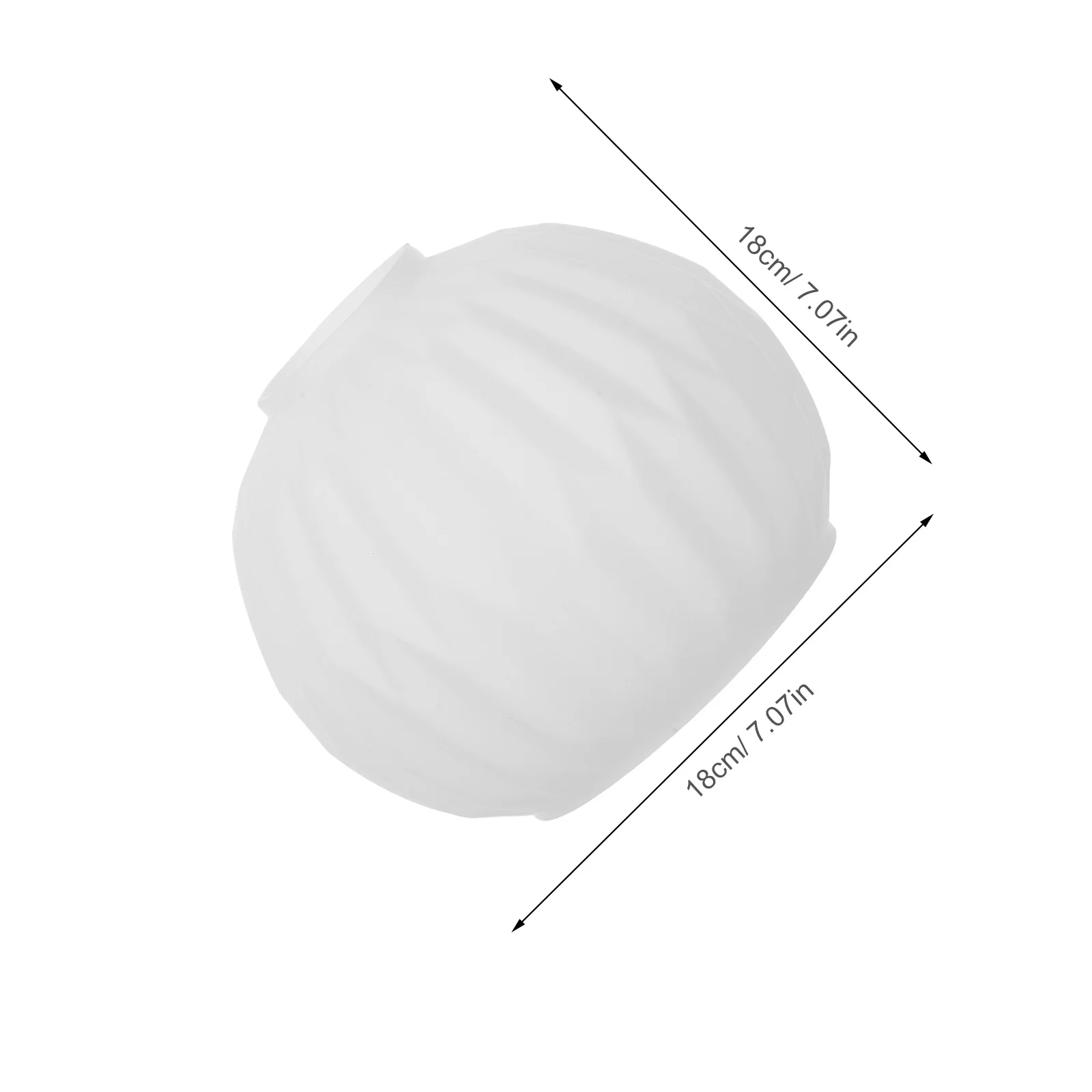 زجاج غطاء مصباح 180 مللي متر E27 حليبي الأبيض جولة غلوب ل الجدول مصباح تركيبة إضاءة استبدال لينة ضوء نشر المنزل