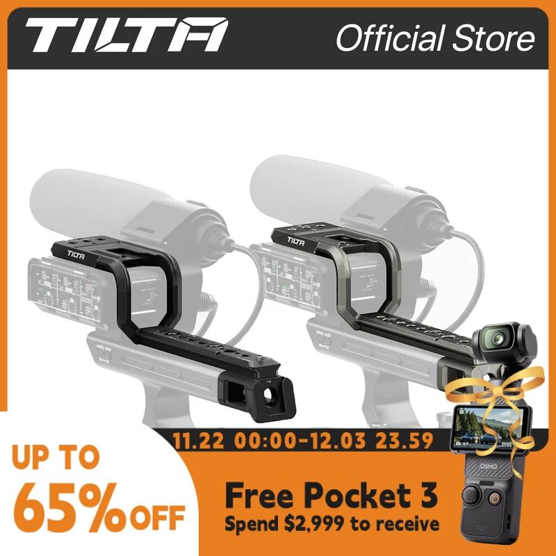 TILTA XLR Handle Extensions for Sony fx3 fx30 Camera Cage TA-T13-XLR-B TA-T13-XLR-TG Top Handle