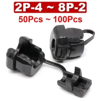 Hebilla de cable de alimentación de nailon, protección de manga de alambre, Clip de cable de chasis, hebilla fija de cable de tarjeta de plástico, 2P-4, 6N-4, 4N-4, 7N-2, 8P-2