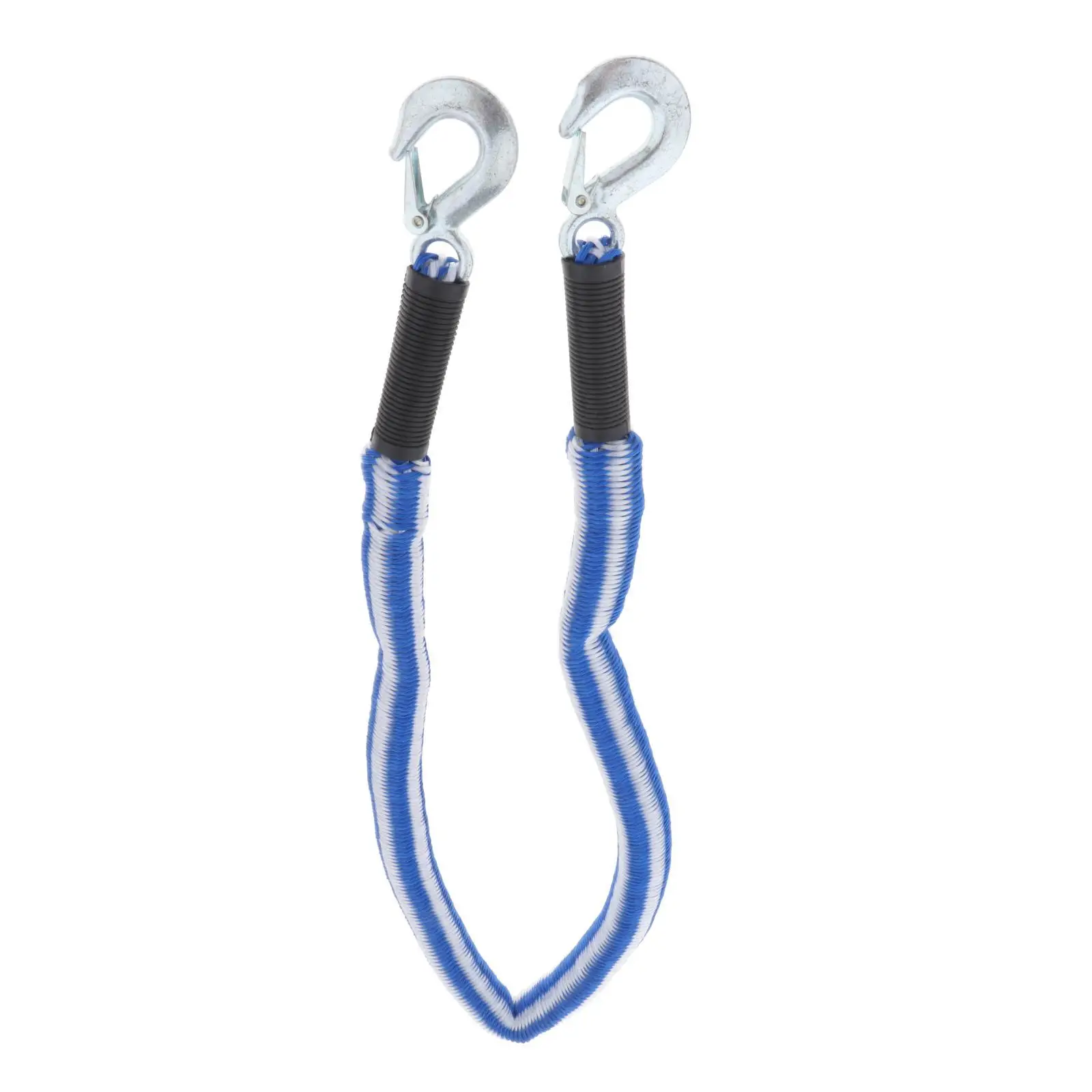 1 Ton 125x4 Tow Cable Towing Pull Rope Strap with Hooks Sturdy