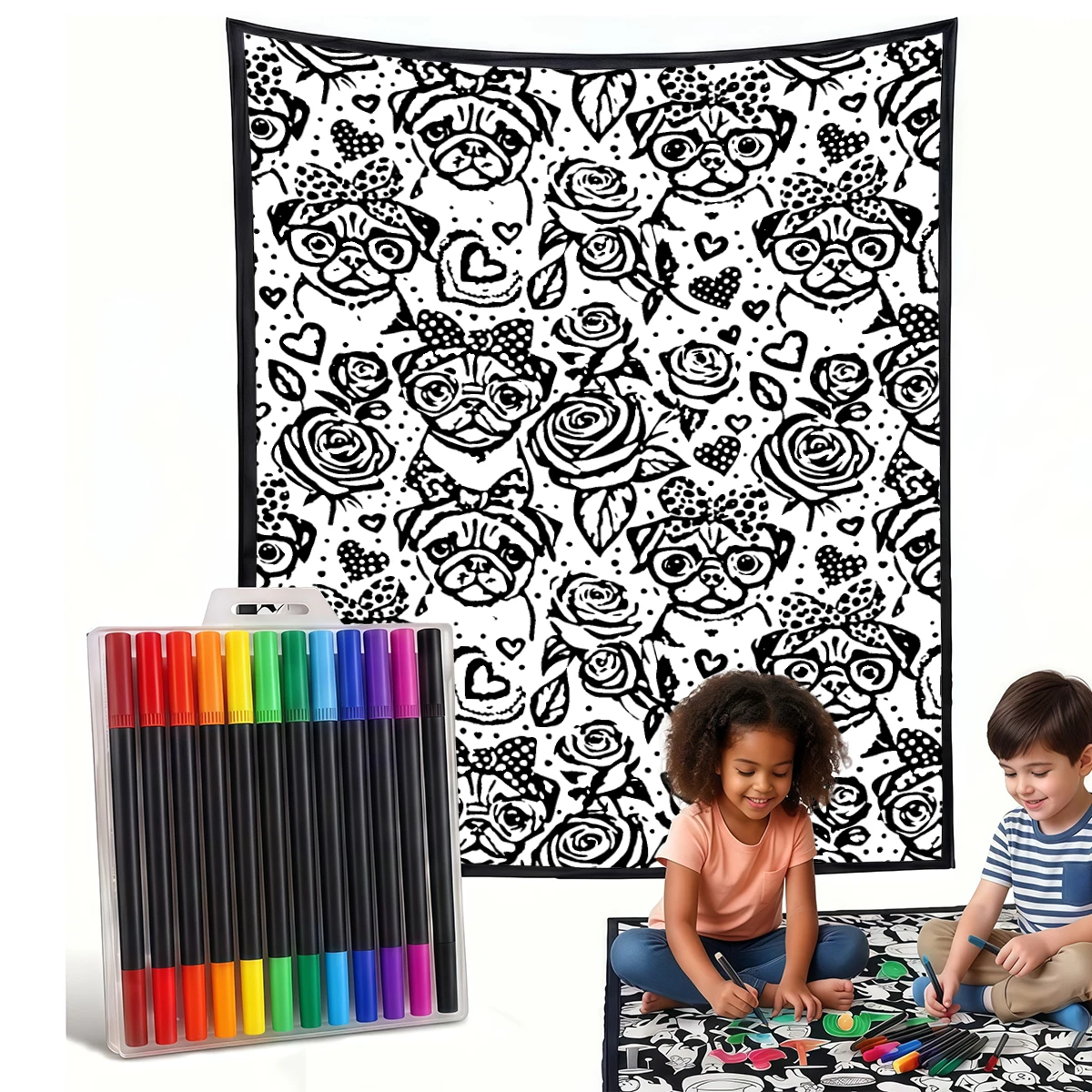 Home Textiles Usa - Selimut Warna-warni yang Nyaman dengan Motif