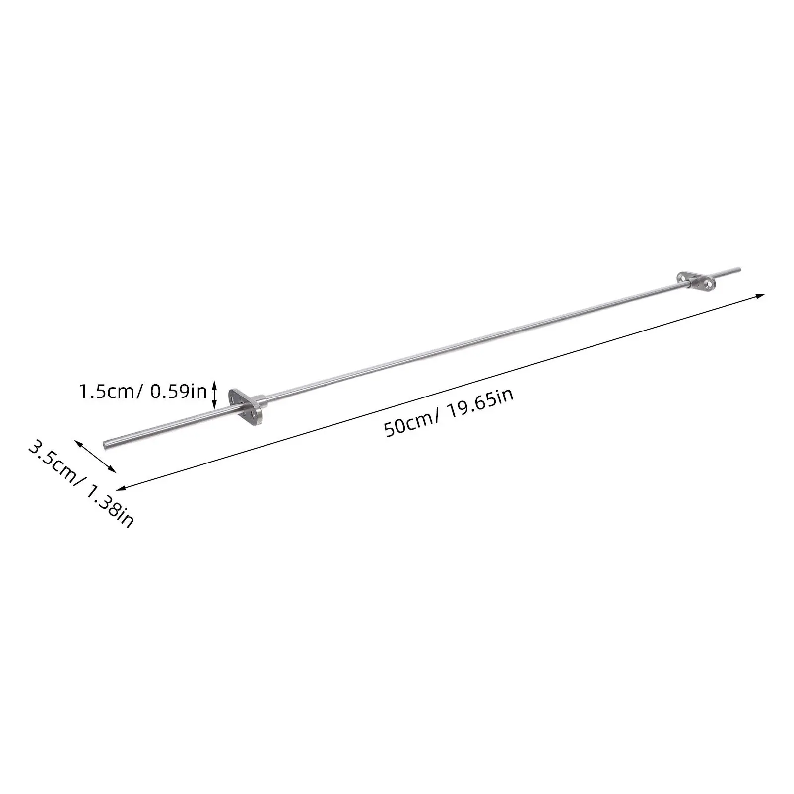 Hanging Cabinet Rod Bracket File Folder Rail Bars Drawer Replacement Rails Holder Frame Hanger for Desk Frames Wardrobe 4