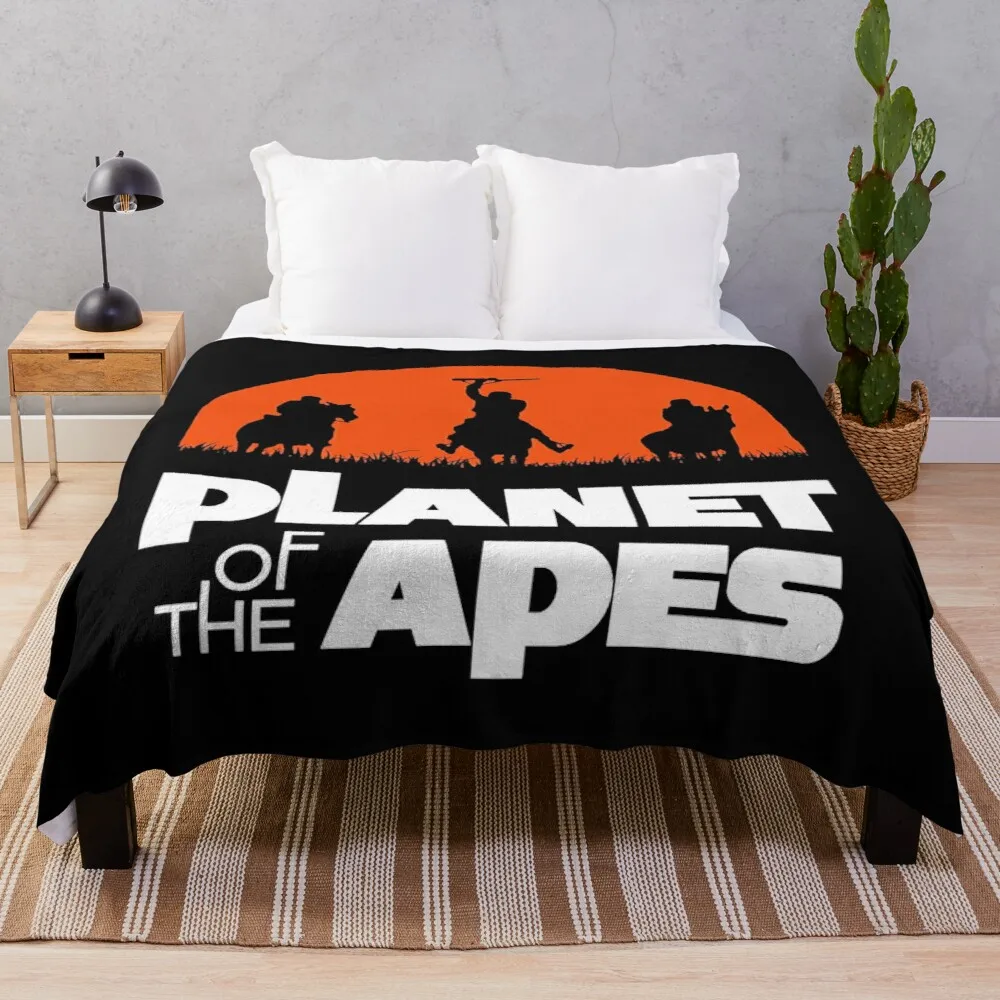 Planet Of The Apes Throw Blanket Loose Blanket Extra Large Blanket Multi-Purpose