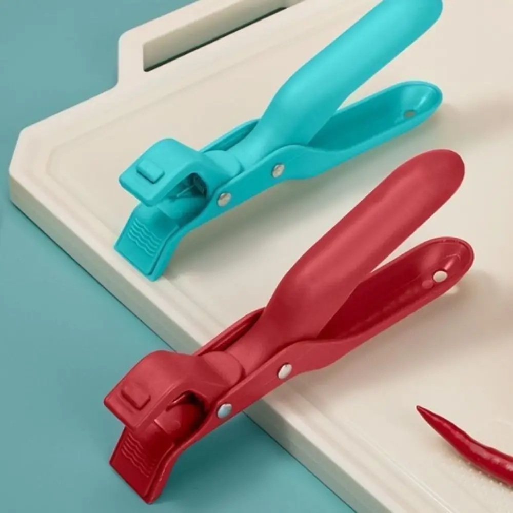 Silicone Anti Scalding Clip Non-slip Gripper Meal Bowls Tongs Meal Bowls Tongs Durable Anti Scalding Holder Kitchen Supplies