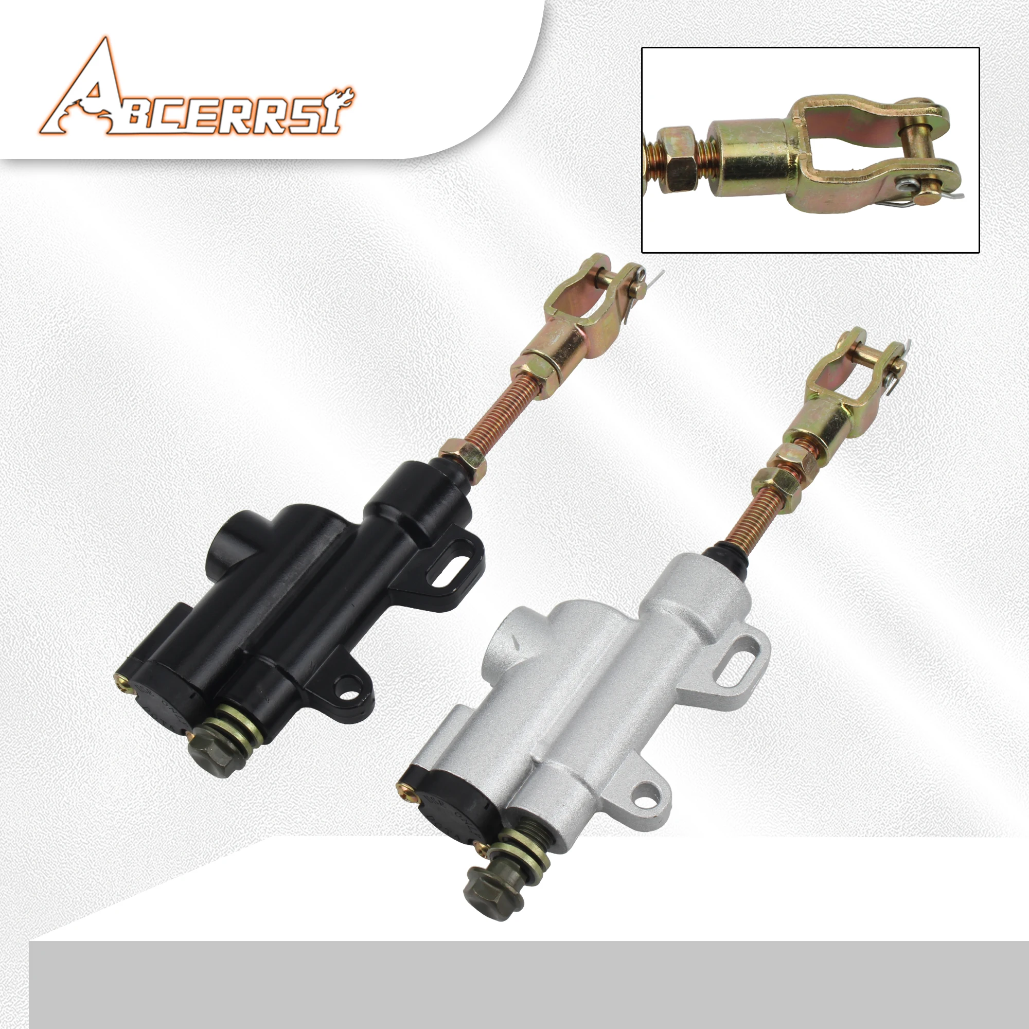 

ATV UTV Motorcycle Rear Brake Pump Foot Hydraulic Brake Master Cylinder Pump For 50cc To 250cc DirtBike Motocross Modified Parts