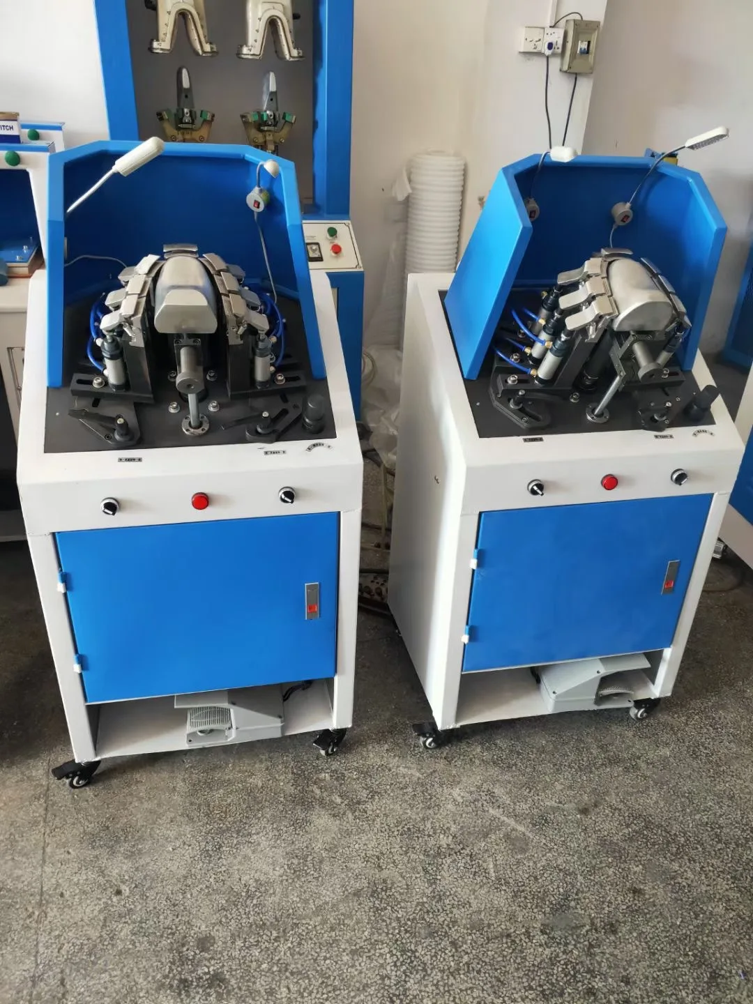 Automatic pneumatic leather testing device Snow boots toe forming footwear equipment Shoe making equipment 220V
