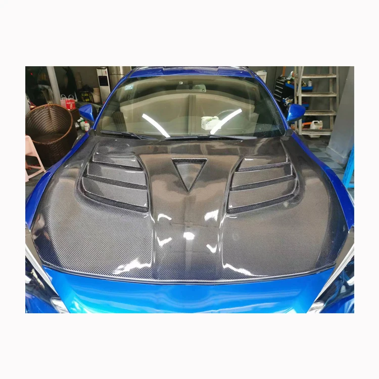 

Auto parts For 2013-2020 for Toyota GT86 BRZ SARD carbon fiber hood Upgraded carbon fiber engine hatch hood bodykit