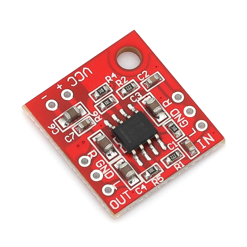 TDA1308 مضخم ضوت سماعات الأذن مجلس سماعة أمبير المضخم لوحة تركيبية 3 فولت-6 فولت