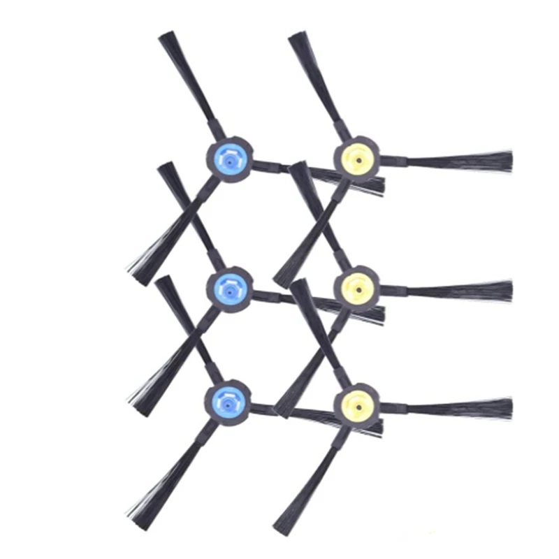 Лидер продаж!-боковая щетка робота-пылесоса, для ILIFE V8, V8S, X750, A7, X800, X785, V80 Запчасти для роботизированного пылесоса, аксессуары (6 шт.)