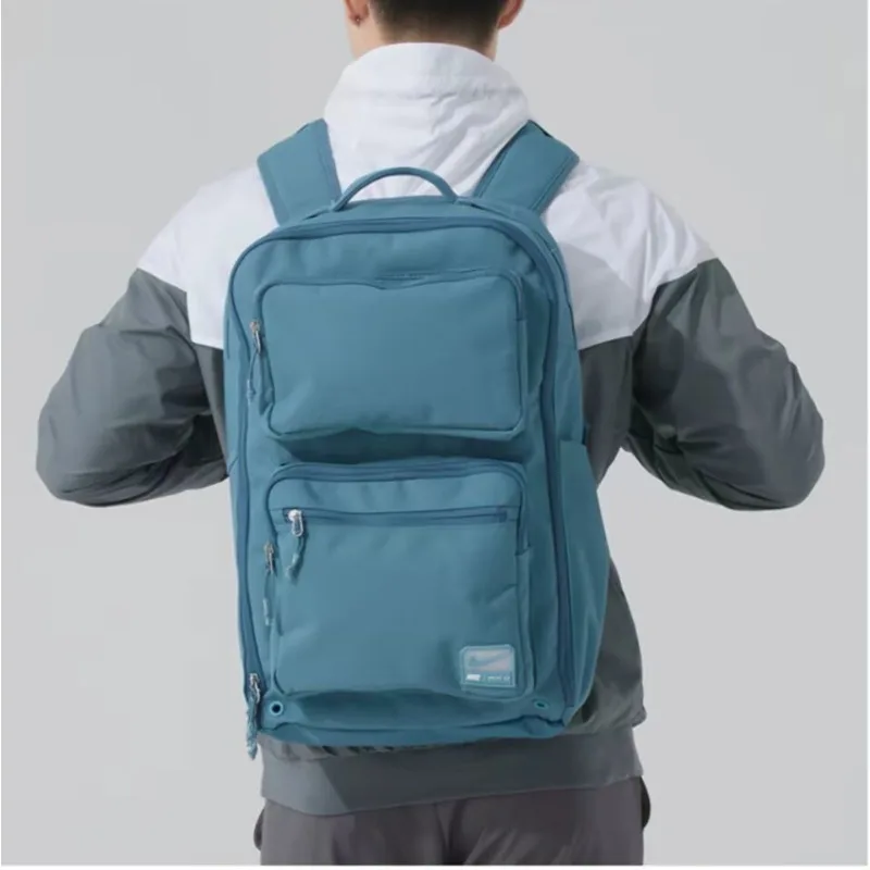 Nike FN4106-006 Men Women Large Capacity Multi-layer Storage Sports Leisure Student Backpack School Bag
