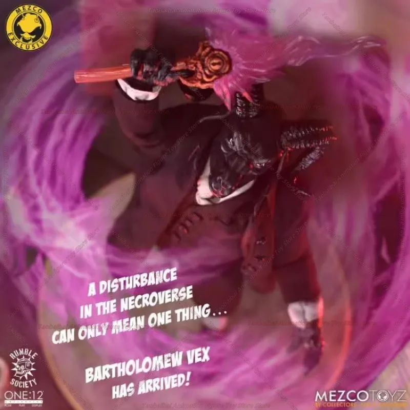 Mezco Ant One:12 Cthulhu Bartholomew Goat Head Action Figure Model Toy Collection Gift