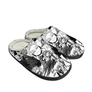 Cartoon Animation Hawks Hot Cotton Slippers Mens Womens Teenager Latest Bedroom Plush Indoor Keep Warm Shoes Thermal Slipper