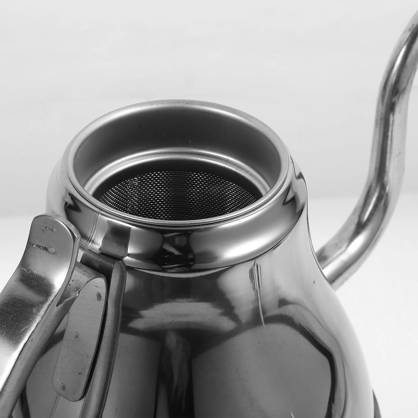 

Stove Top Kettle Long Spout Stainless Steel Teapot Household Tearoom Supplies Stovetop Pots Travel Teapot Kettle