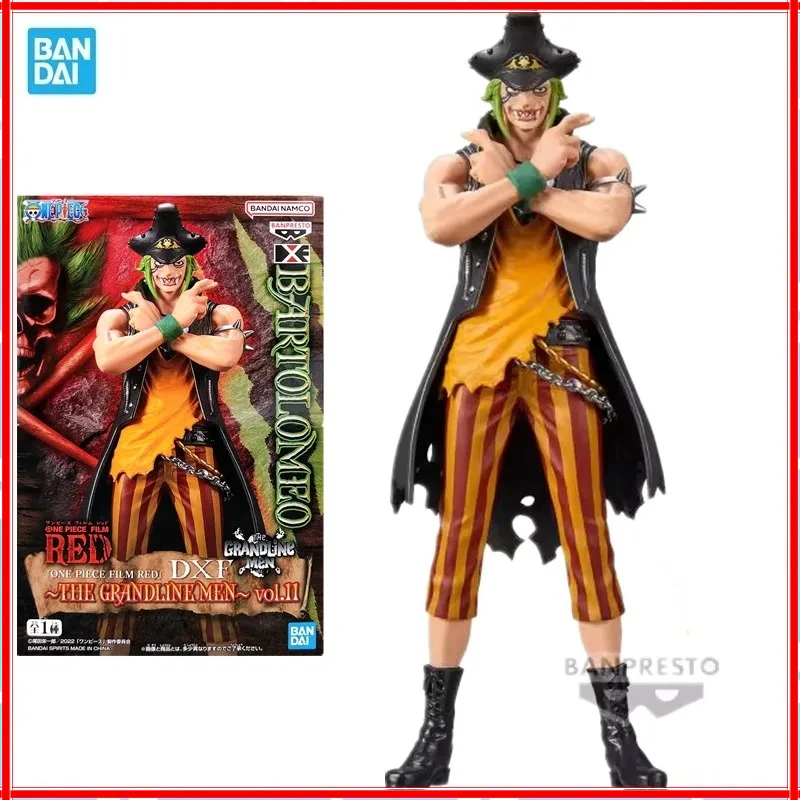 

Bandai Original Banpresto Anime ONE PIECE DXF Bartolomeo PVC Action Figures Model Collection Doll Toy Birthday Christmas Gift