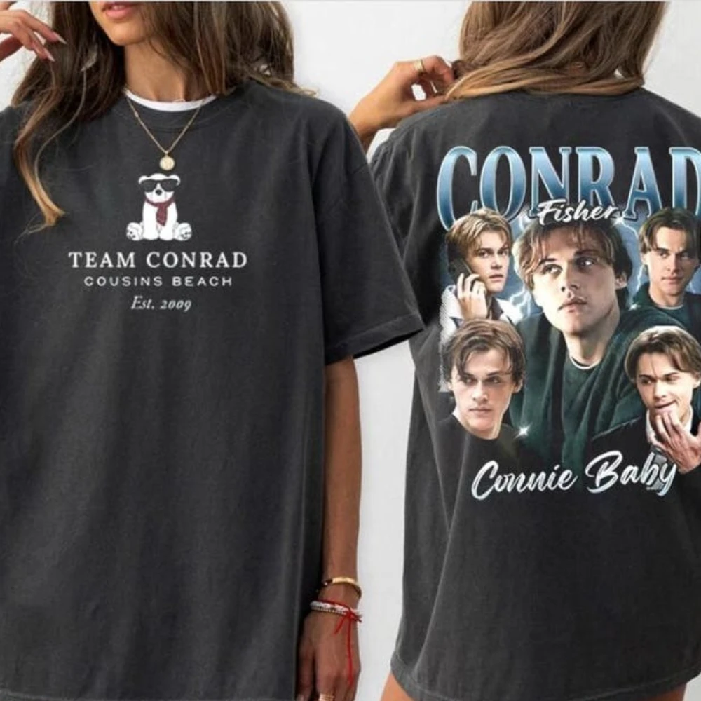 خمر الفيلم الكلاسيكي الصيف تحولت جميلة 3 الجرافيك تي شيرت امرأة رجل عطلة الشاطئ عالية الجودة القطن تي شيرت الموضة