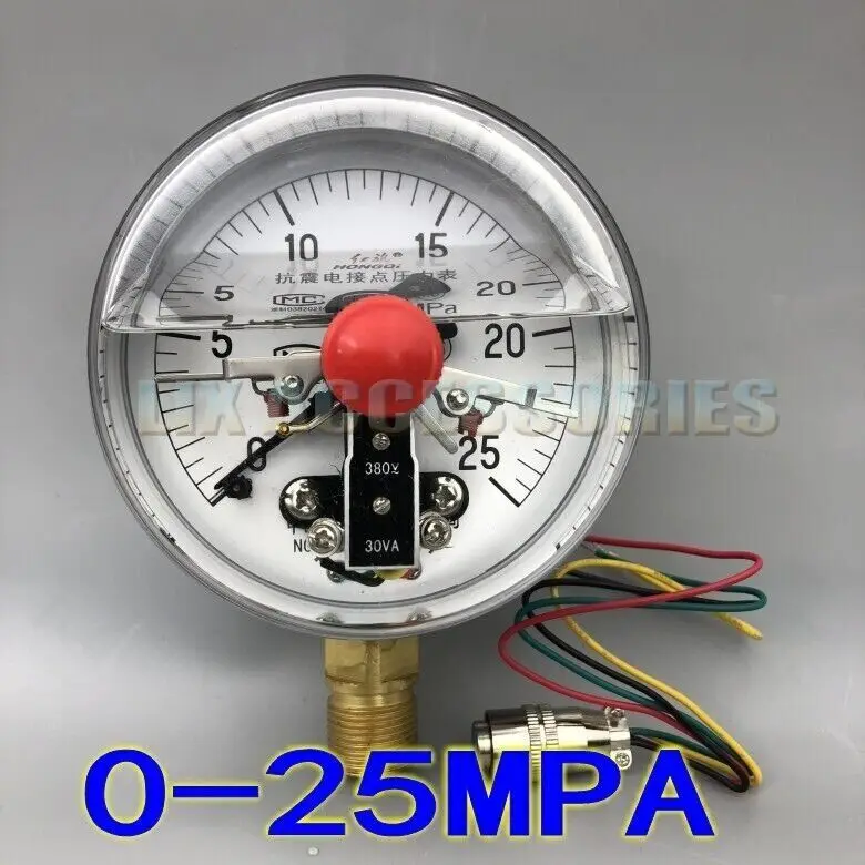 

YTNXC-100 electric contact pressure gauge Anti-vibration vacuum gauge