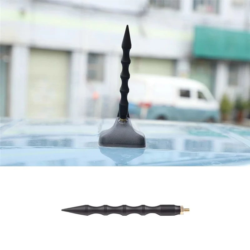 Car Roof Antenna Replacement for Ford Maverick 2022 2023 FM/AM Antenna Accessories - 6.1Inch Black