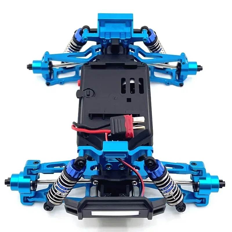 MJX 1/20 20208 y JJRC C8811 brazo de suspensión inferior delantera-6061-T6 pieza de actualización CNC de aluminio-reemplazo directo para brazo OEM de plástico