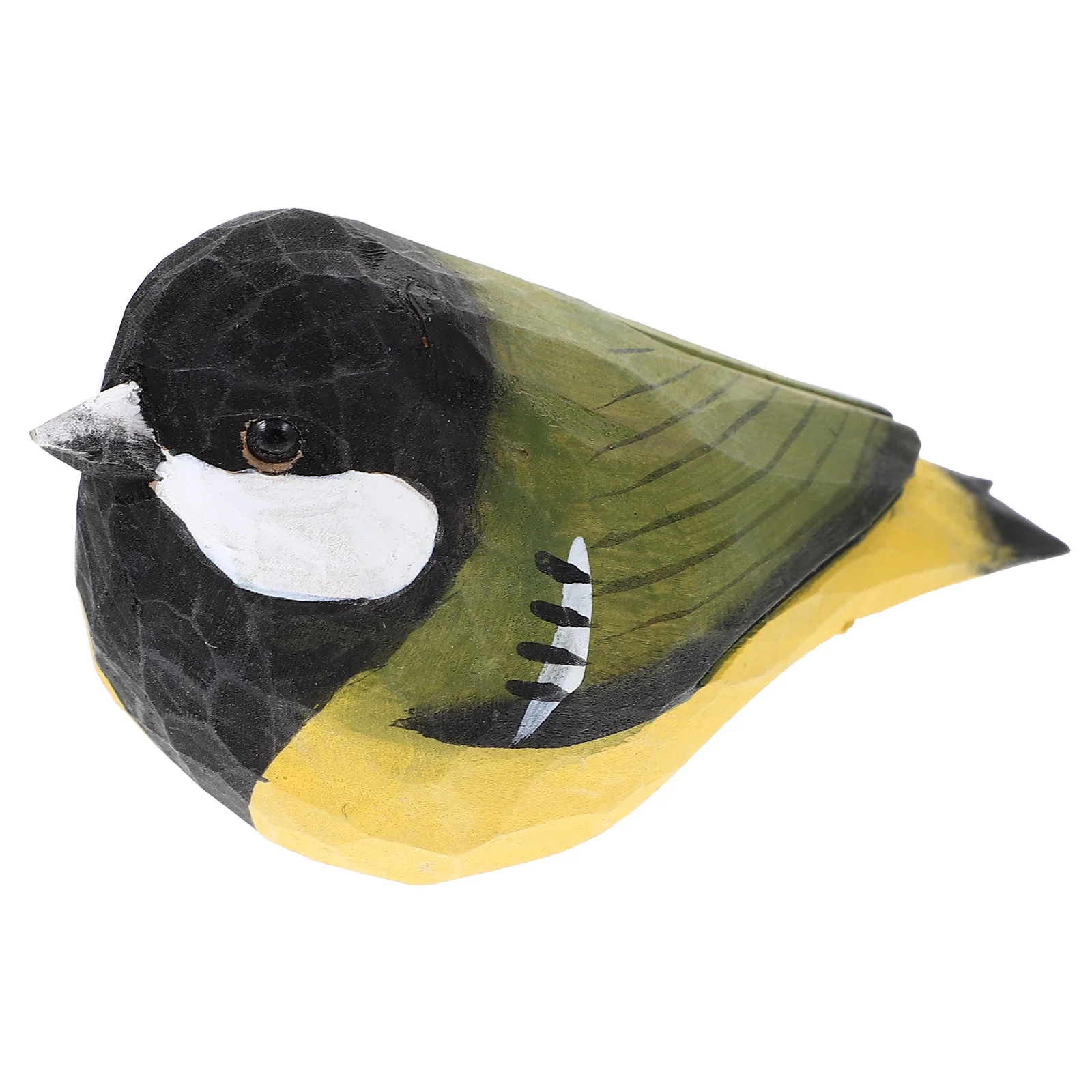 

Fake Bird Ornament Lifelike Wooden Bird Statue Garden Landscape Decoration Home Tabletop Christmas Tree Decor Birds