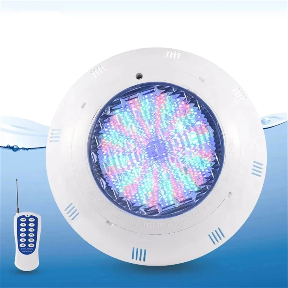 Led Rgb Onderwater Spotlight Met Afstandsbediening Ip68 Dc 12V 12W 18W 24W 35W 45W Waterdicht Voor Buitentuin Vijver Zwembad