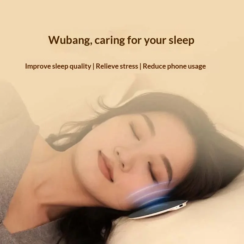 Wubang Q1 Slim Bluetooth Speaker with High Quality Sound for Sleeping Music Pillow Disc