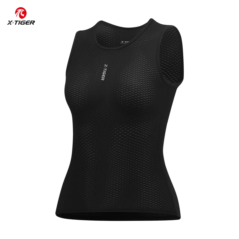 AliExpress X-TIGER Cycling Vest Women's Mesh Breathable Quick-Drying Cycling Base Layer MTB Road Bike Cycling Vest Sports Bicycle Underwear