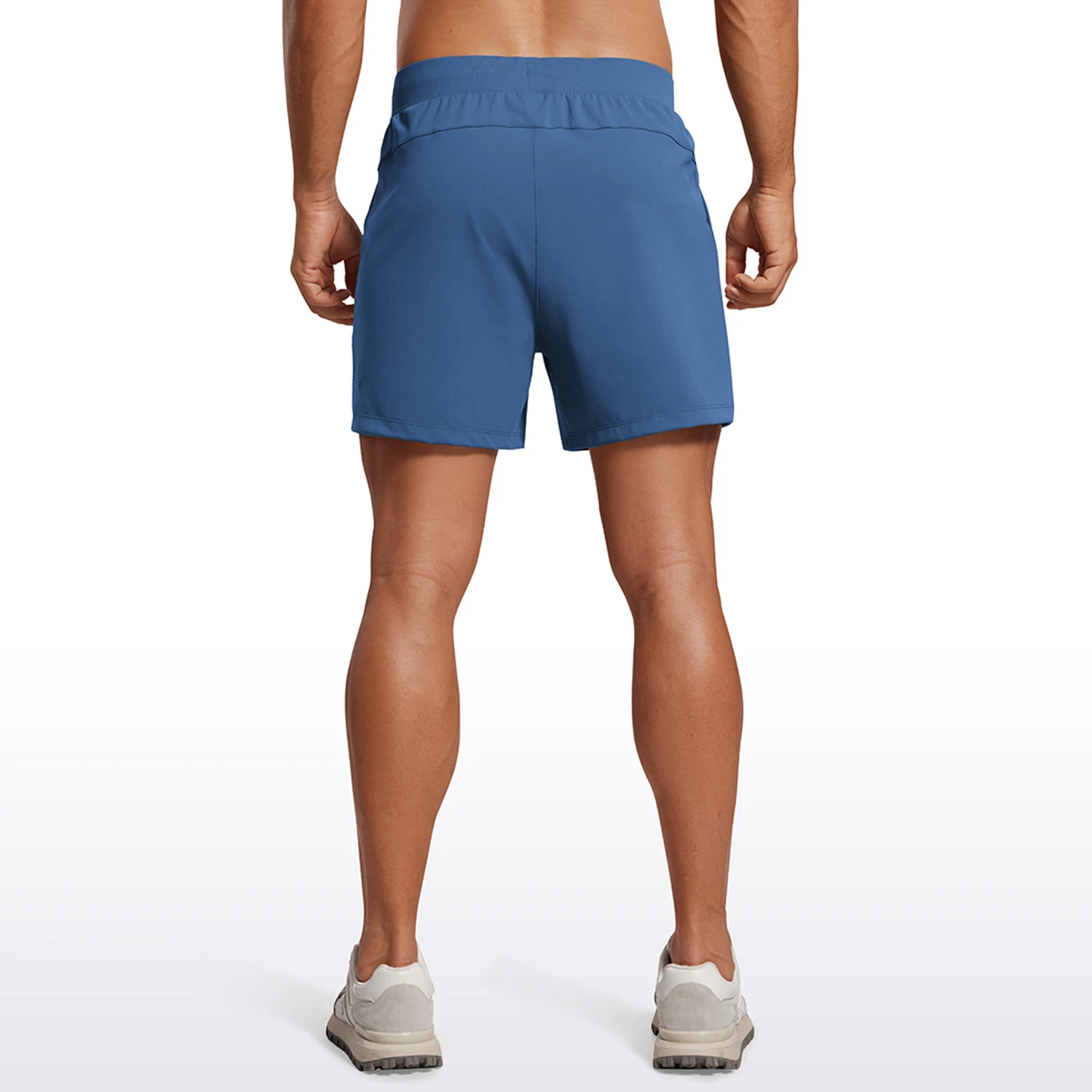 CRZ YOGA Men\'s Four-Way Stretch Workout Shorts - 5\