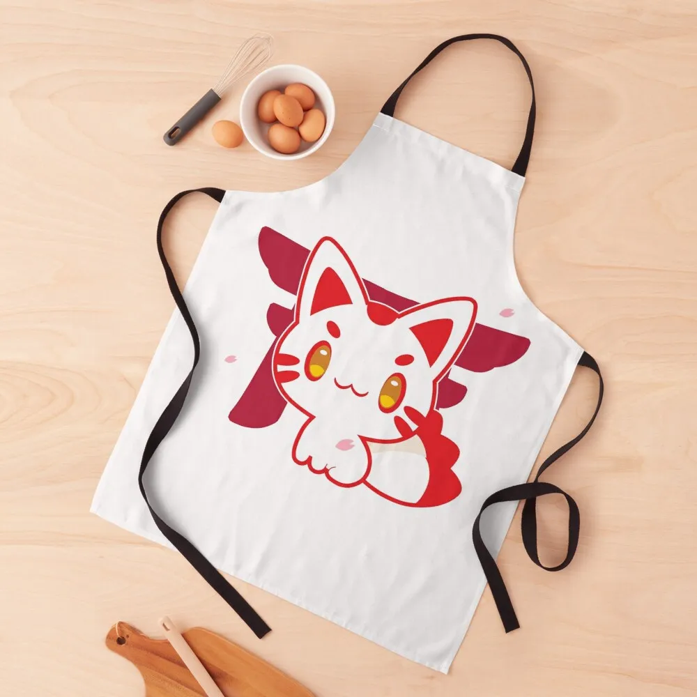 

Kitsune Apron Men gift Kitchens Accessories Kitchen Things And For Home Kitchenware Apron